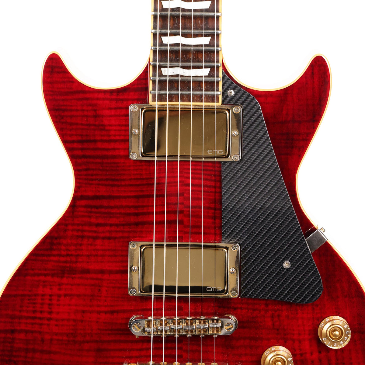 ESP Kirk Hammett KH-DC STD See-Thru Black Cherry 2013 — 6