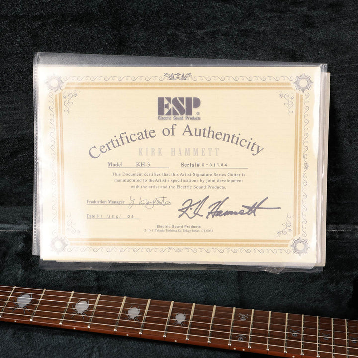 ESP KH-3 Kirk Hammett Signature 2004