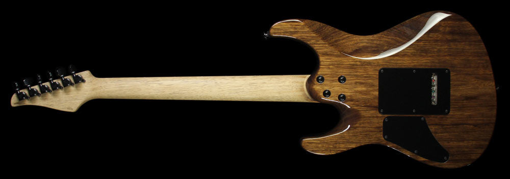 Used Suhr Modern Spalted Maple Electric Guitar Dark Brown Burst — 3