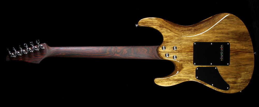 Suhr Modern Waterfall Burl Electric Guitar Faded Green Burst — 3