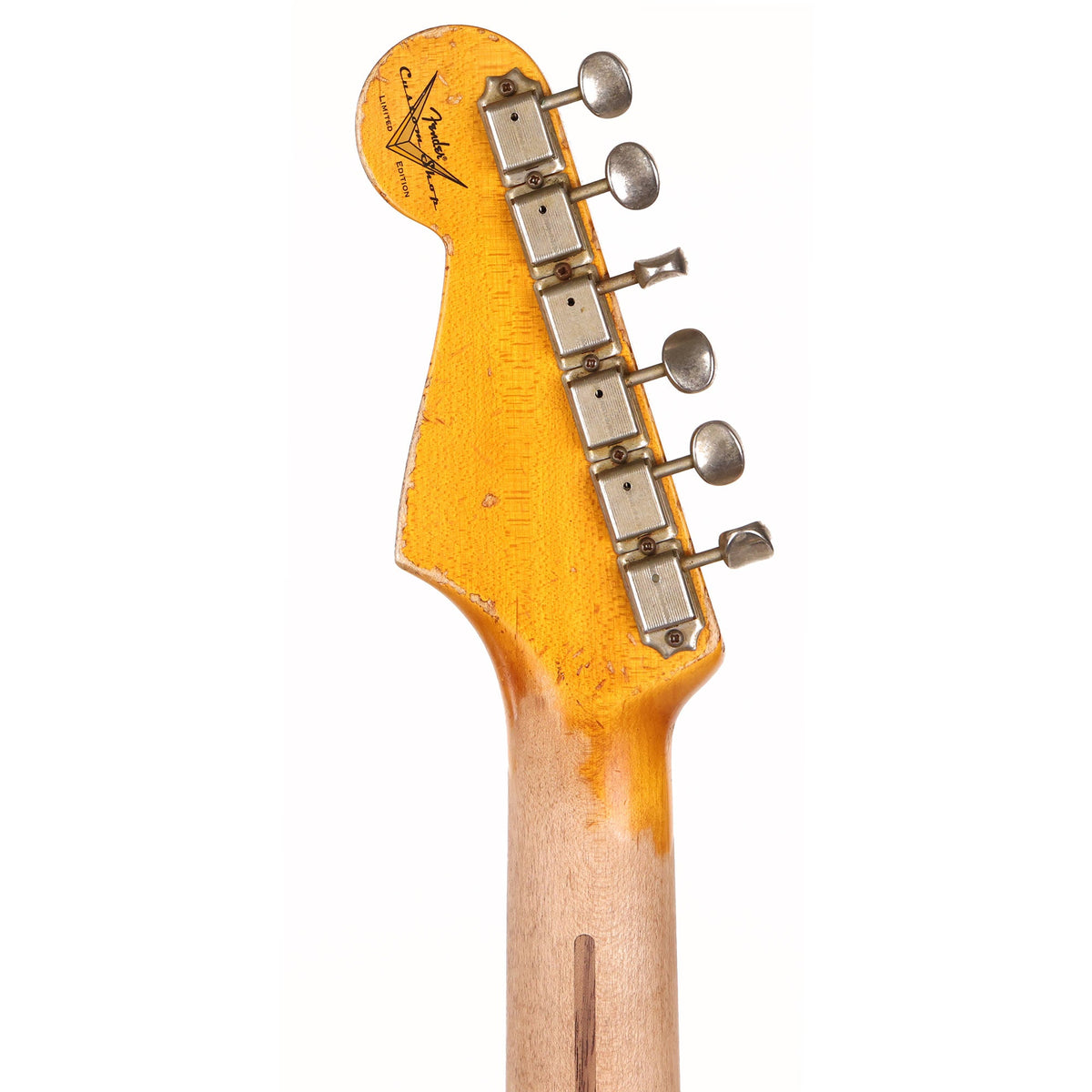 Fender Custom Shop LTD Red Hot Stratocaster Super Heavy Relic Faded Chocolate 3-Tone Sunburst 2022 — 5