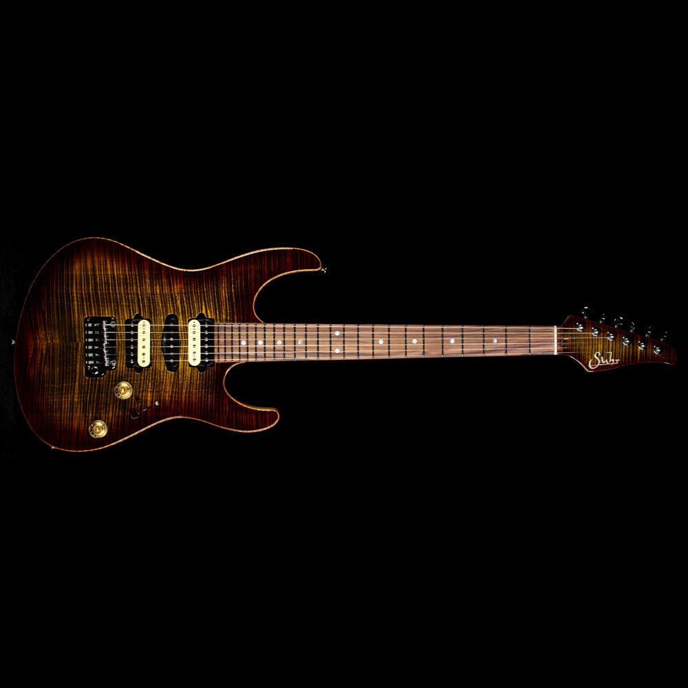 Suhr Modern Flame Maple Electric Guitar Bengal Burst — 2