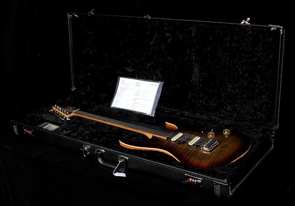 Suhr Modern Flame Maple Electric Guitar Light Bengal Burst — 4