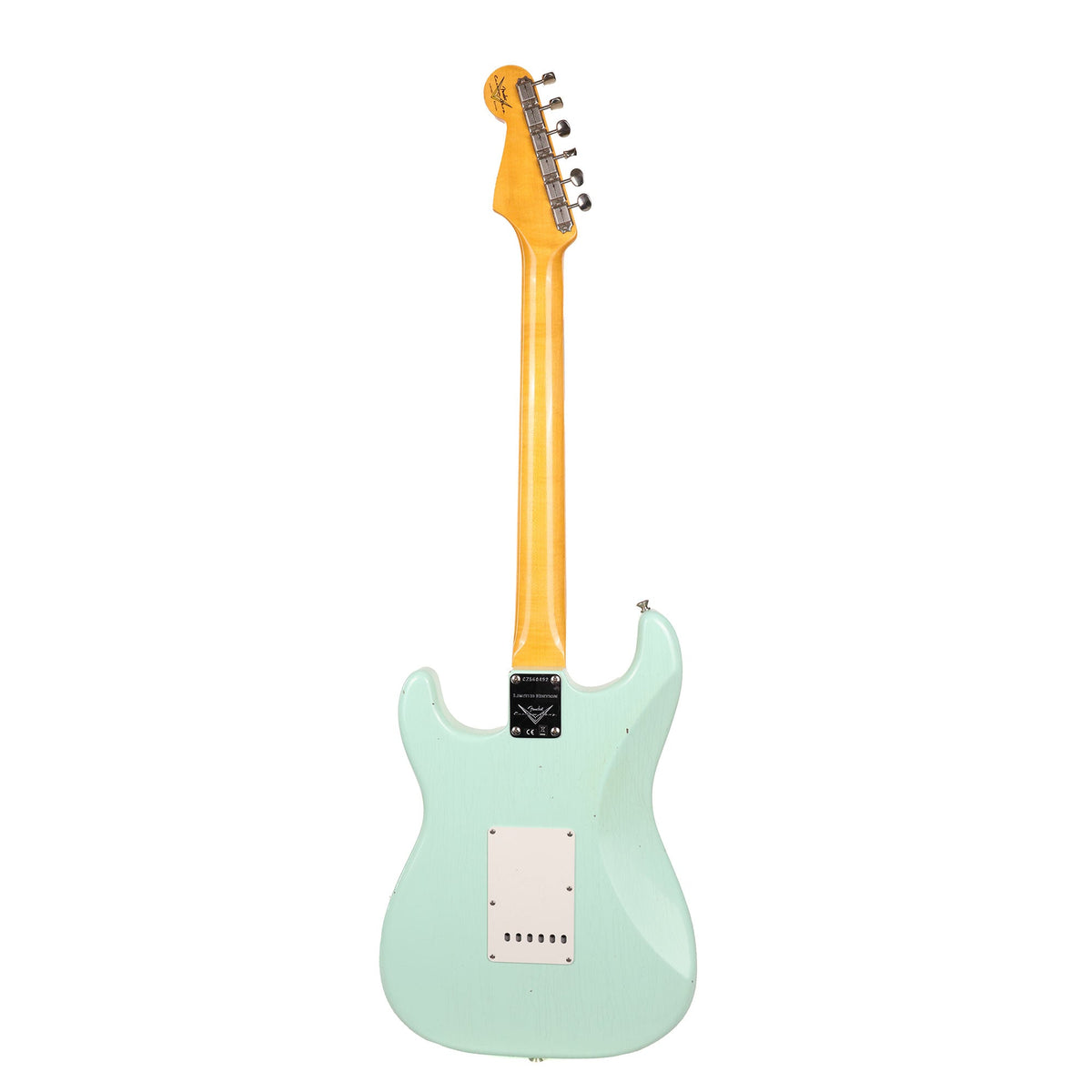 Fender Custom Shop Limited Edition 1964 Stratocaster Journeyman Relic Faded Aged Surf Green 2022 — 3