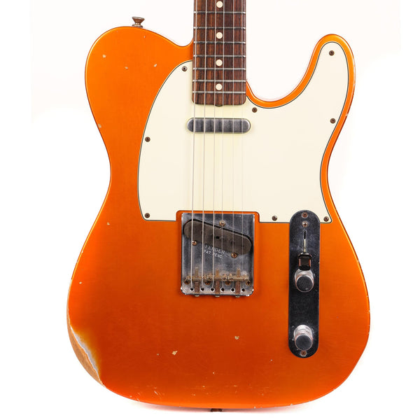 Fender Custom Shop 1963 Telecaster Faded Candy Tangerine Relic 2013