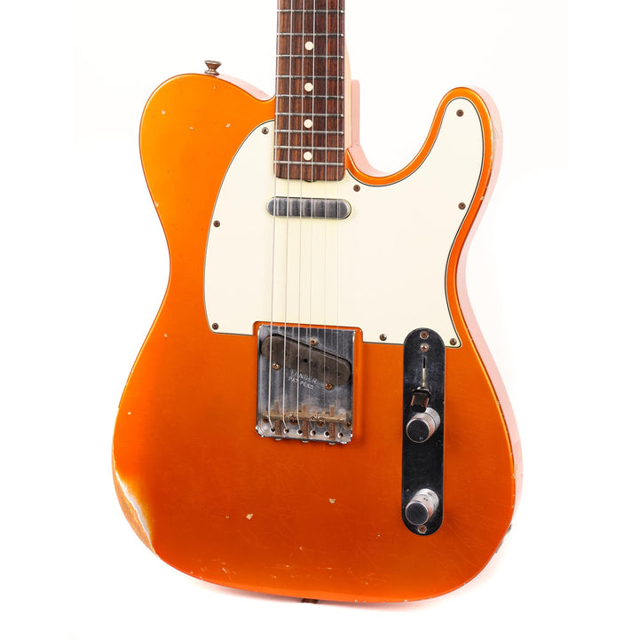 Fender Custom Shop 1963 Telecaster Faded Candy Tangerine Relic 2013