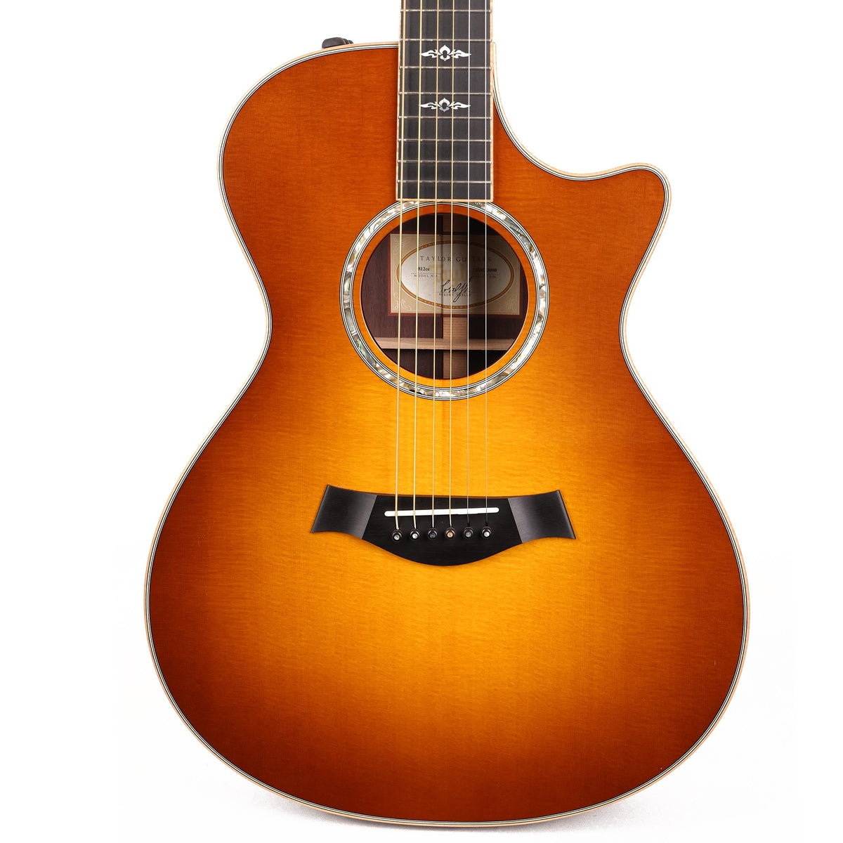 Taylor 812ce Grand Concert Honey Sunburst 2013 — 1