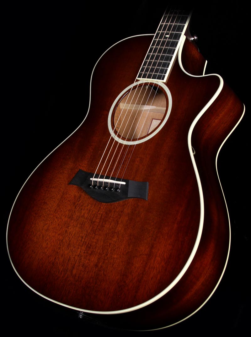 Used 2014 Taylor 522ce All-Mahogany Grand Concert Acoustic Guitar Shaded Edgeburst — 1