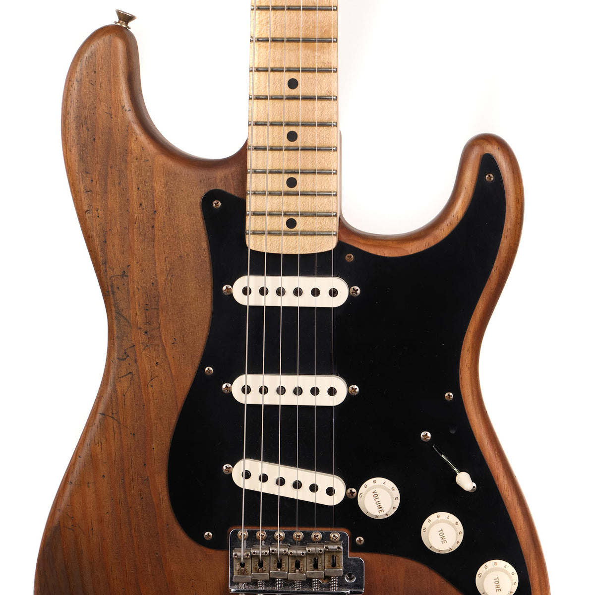 Fender Custom Shop 1956 Stratocaster Roasted Pine Body Heavy Relic Natural 2022 — 6