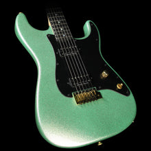 Used Charvel Custom Shop Nitro San Dimas Electric Guitar Seafoam Sparkle with Platinum Overspray