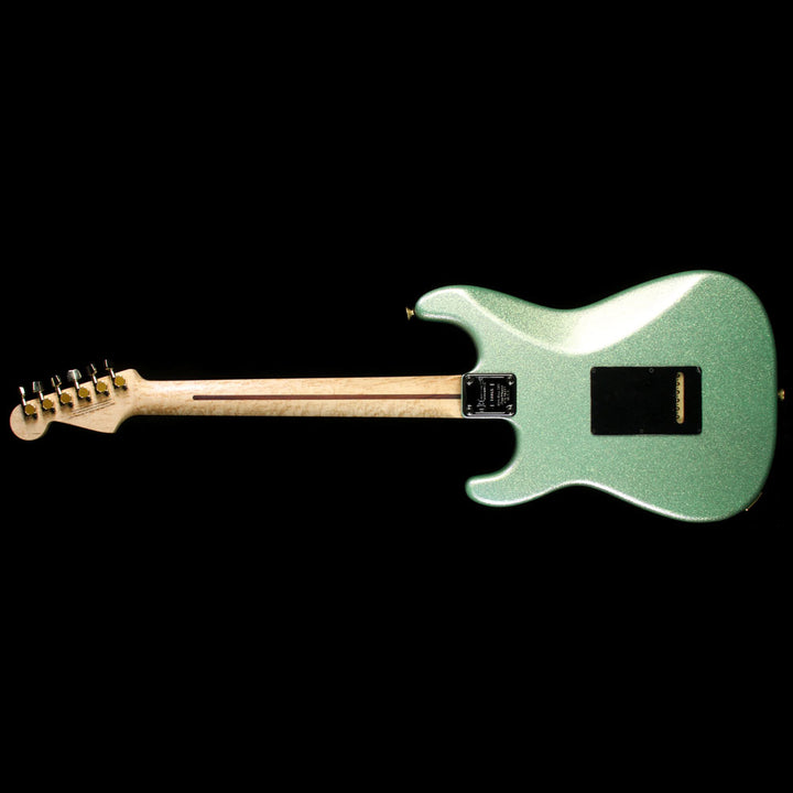 Used Charvel Custom Shop Nitro San Dimas Electric Guitar Seafoam Sparkle with Platinum Overspray