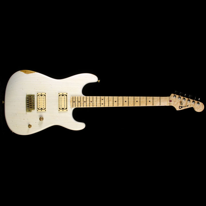 Charvel Custom Shop Nitro Aged San Dimas Electric Guitar White Blonde