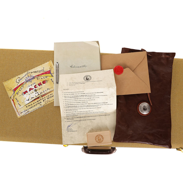 Nacho Guitars Blackguard Butterscotch Blonde