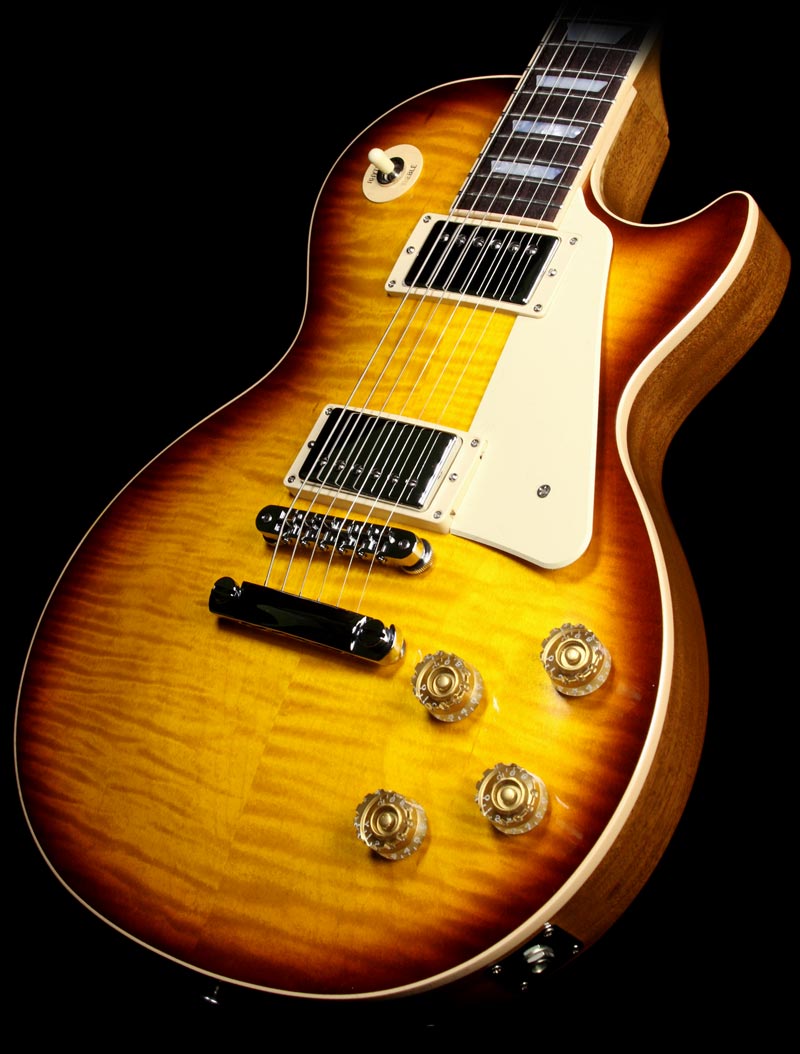 Used Gibson Les Paul Standard Electric Guitar Honeyburst Perimeter Candy — 1