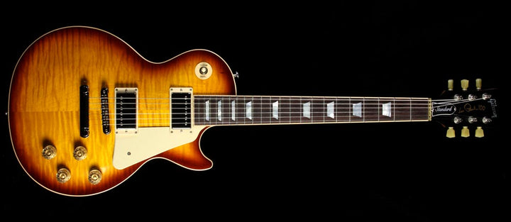 Used Gibson Les Paul Standard Electric Guitar Honeyburst Perimeter Candy