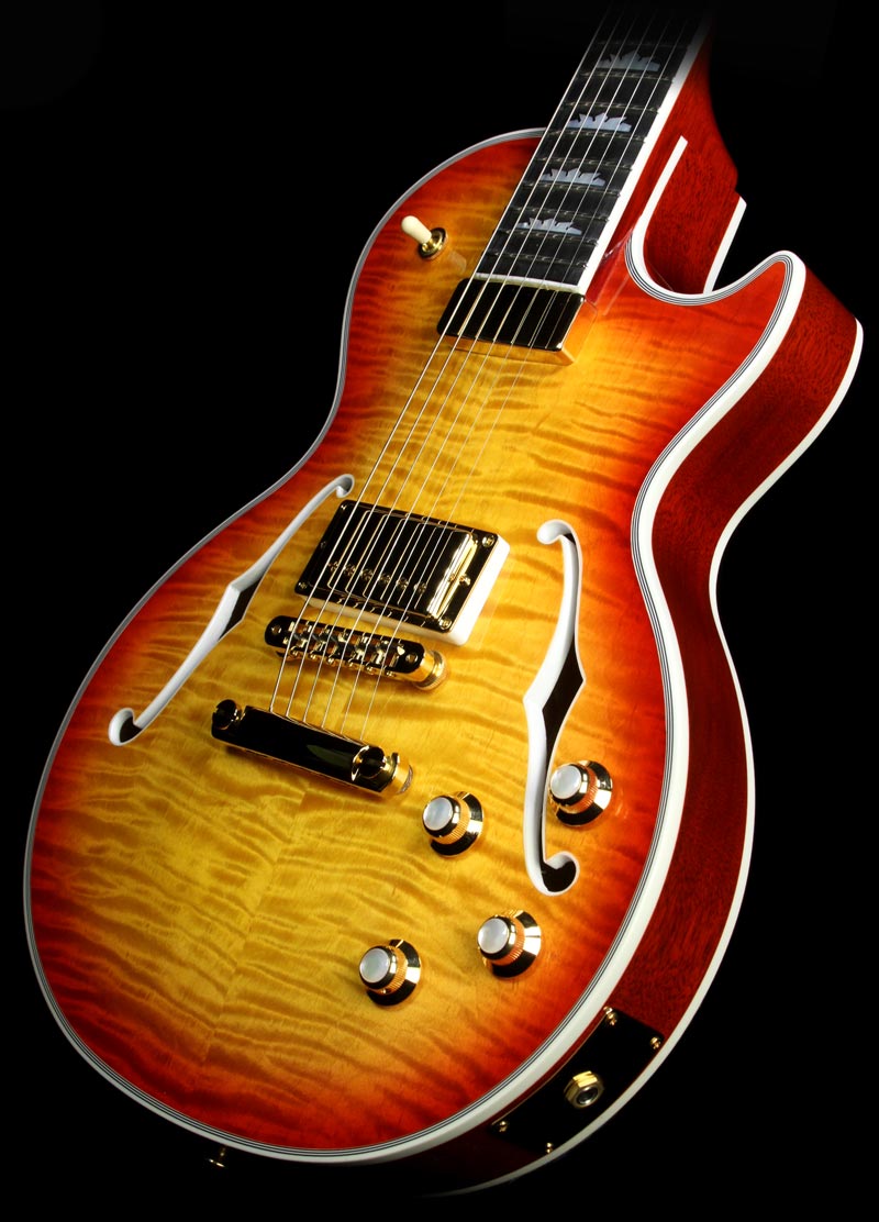 Used Gibson Les Paul Supreme Electric Guitar Heritage Cherry Sunburst Perimeter — 1