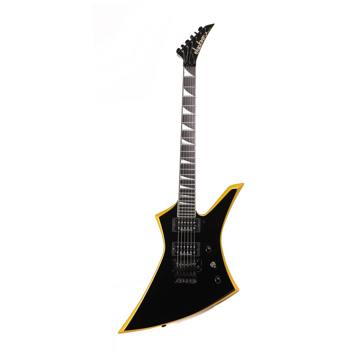 Jackson KE2 Kelly Black with Gold Bevels 2009 | The Music Zoo
