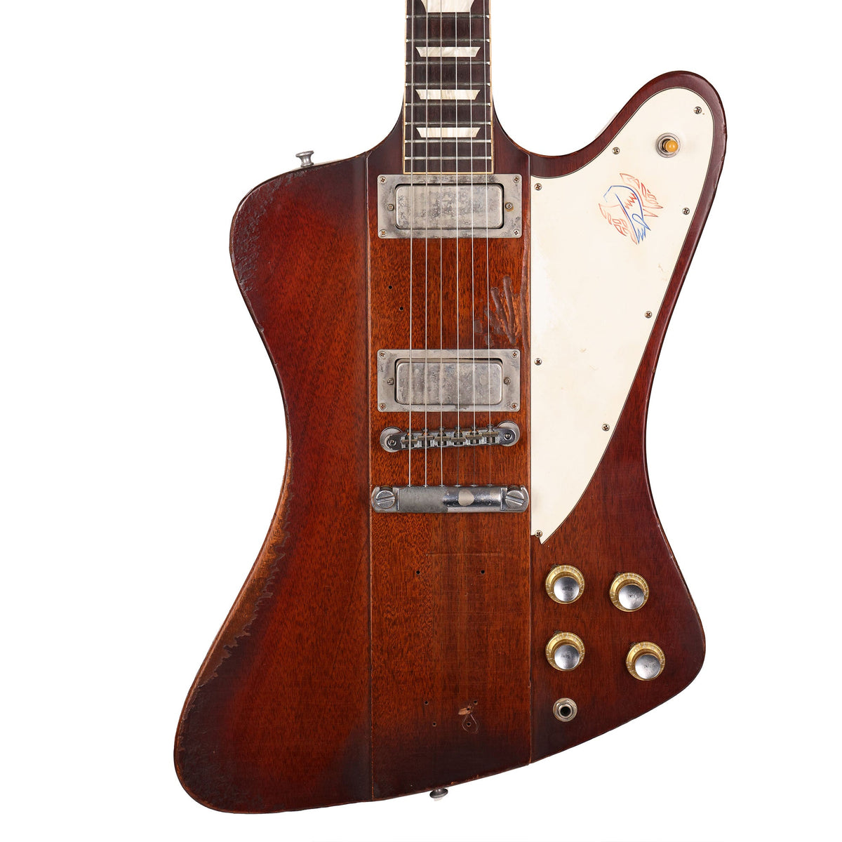 Gibson Custom Shop Johnny Winter Signature 63 Firebird Tom Murphy Aged Sunburst 2008 — 1
