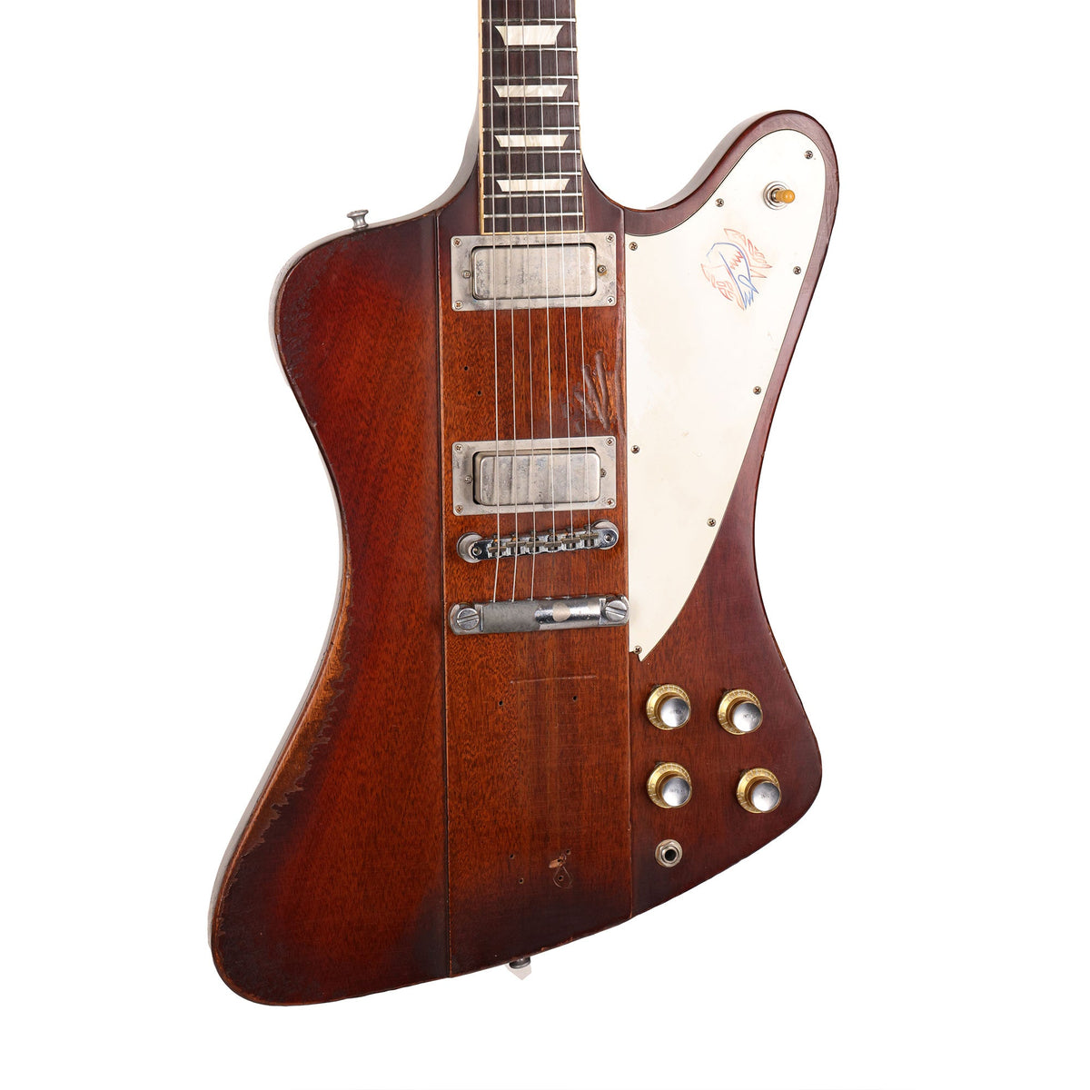 Gibson Custom Shop Johnny Winter Signature 63 Firebird Tom Murphy Aged Sunburst 2008 — 7