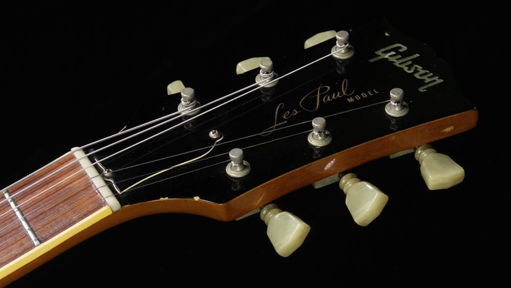 Used 1969 Gibson Les Paul Standard Vintage Electric Guitar Goldtop — 4