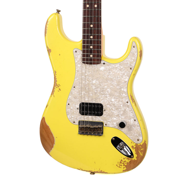 Fender Custom Shop 1969 Stratocaster Hardtail Heavy Relic Graffiti Yellow 2023
