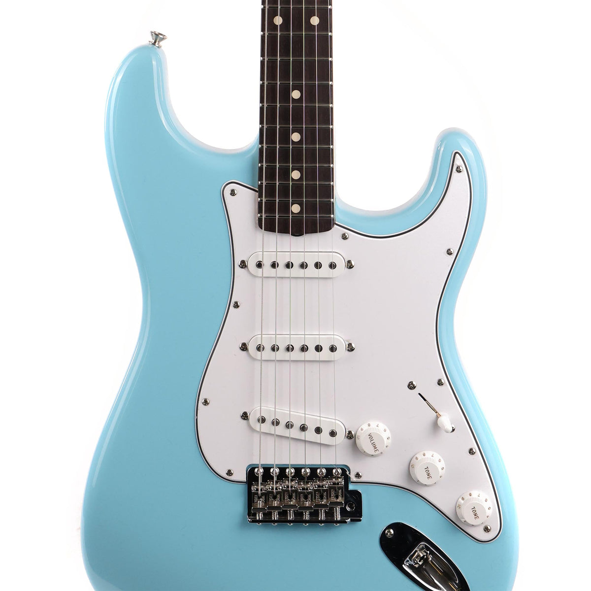 Fender Custom Shop NoNeck 1960 Stratocaster Music Zoo Exclusive Daphne Blue NOS — 6
