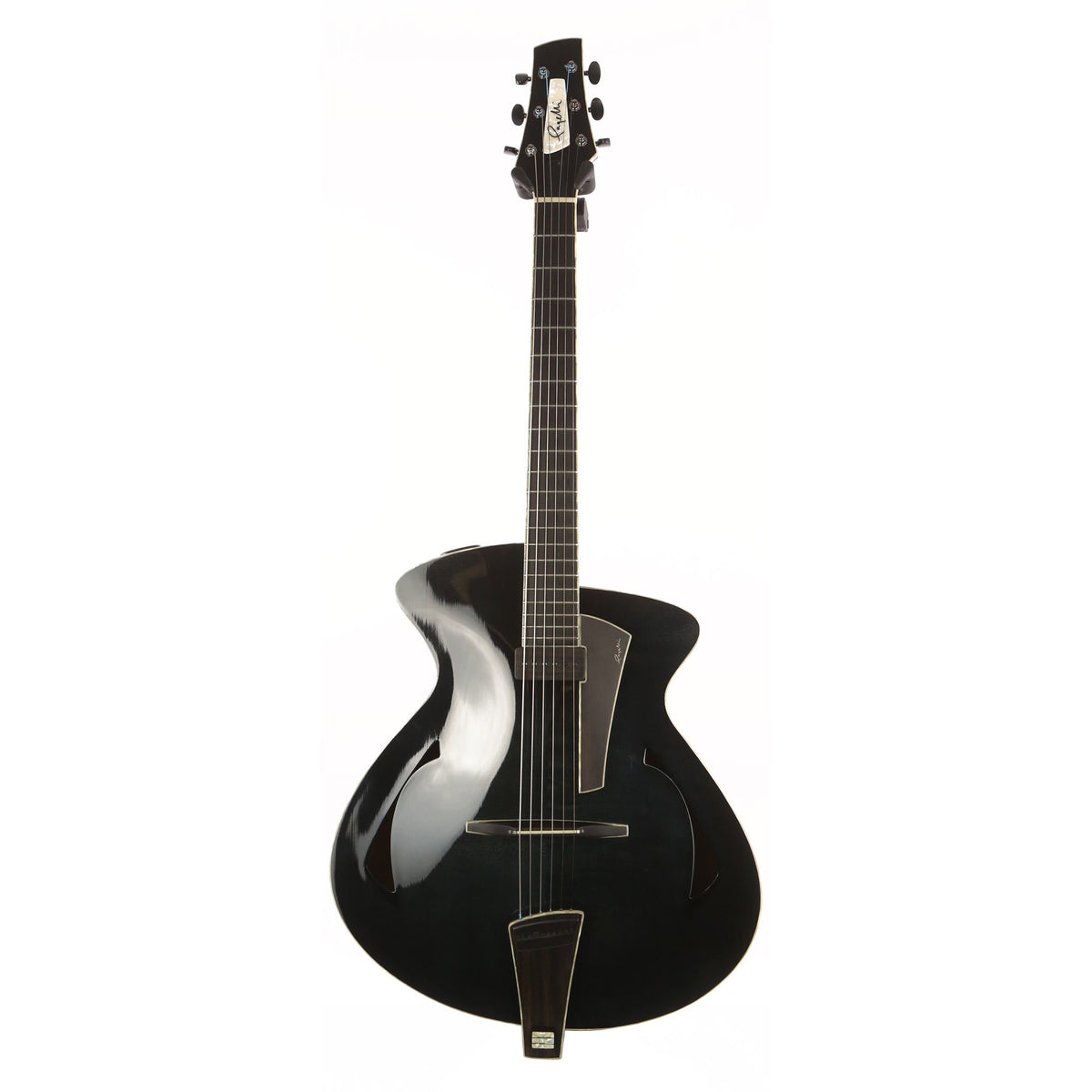 Pagelli Massari Super Deluxe Archtop Black — 2
