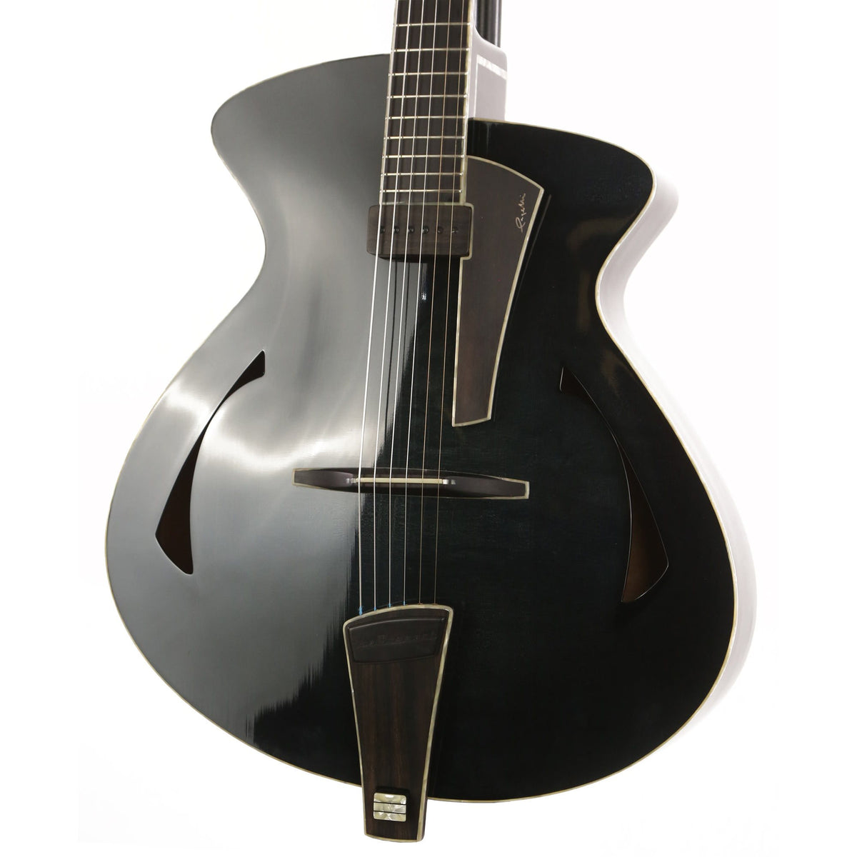 Pagelli Massari Super Deluxe Archtop Black — 7