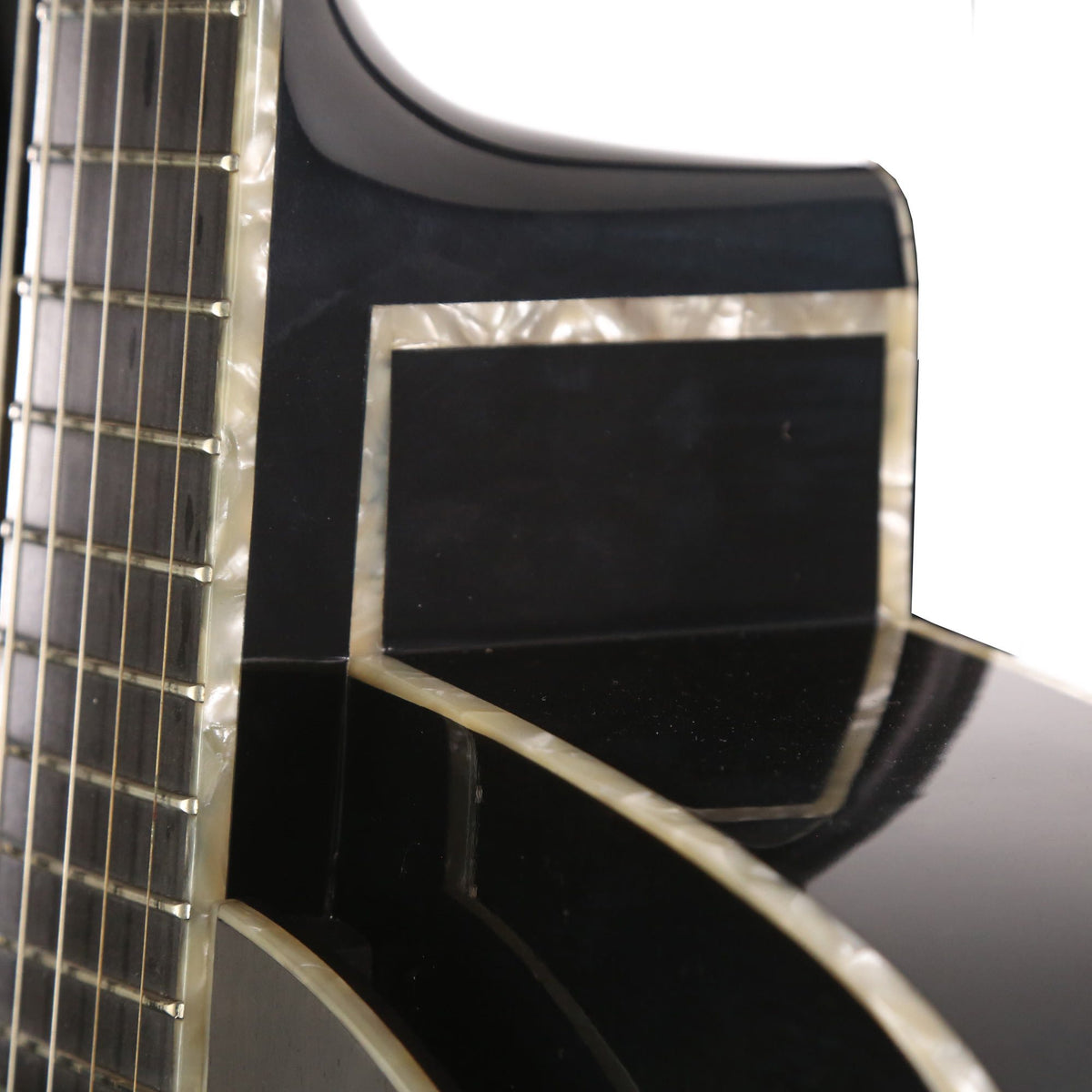 Pagelli Massari Super Deluxe Archtop Black — 9