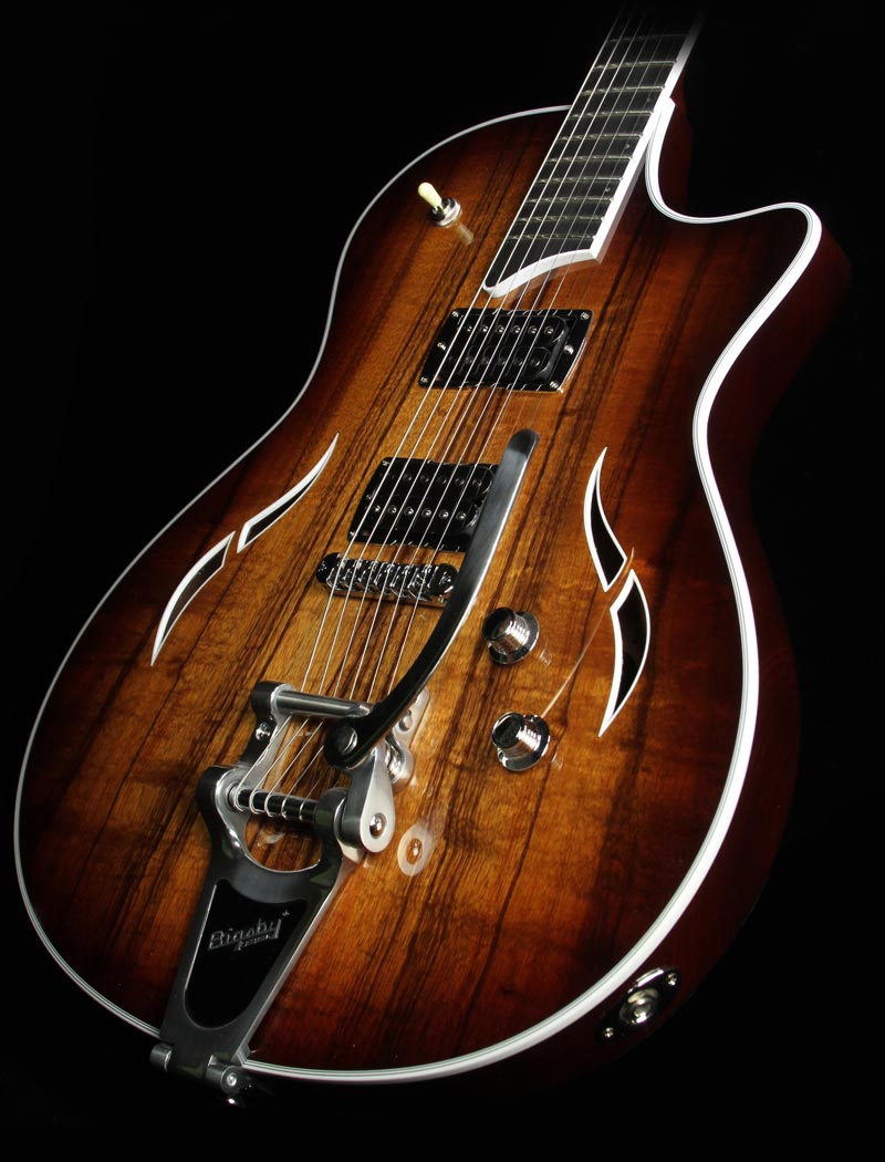 Taylor Custom Shop BTO T3 Koa Top Electric Guitar Shaded Edge Burst — 1