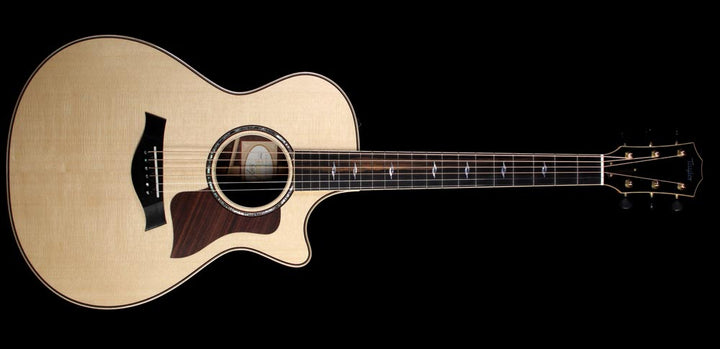 Used Taylor 812ce HP Grand Concert Acoustic Guitar Natural