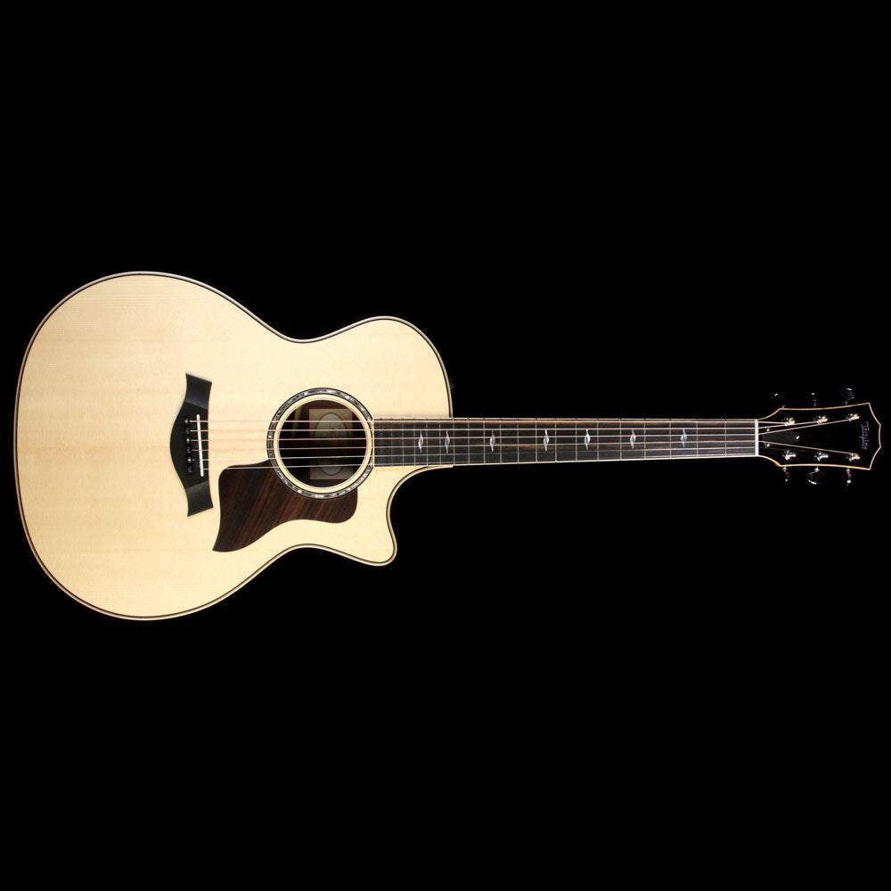 Taylor 814ce HP Grand Auditorium Acoustic Guitar Natural — 2