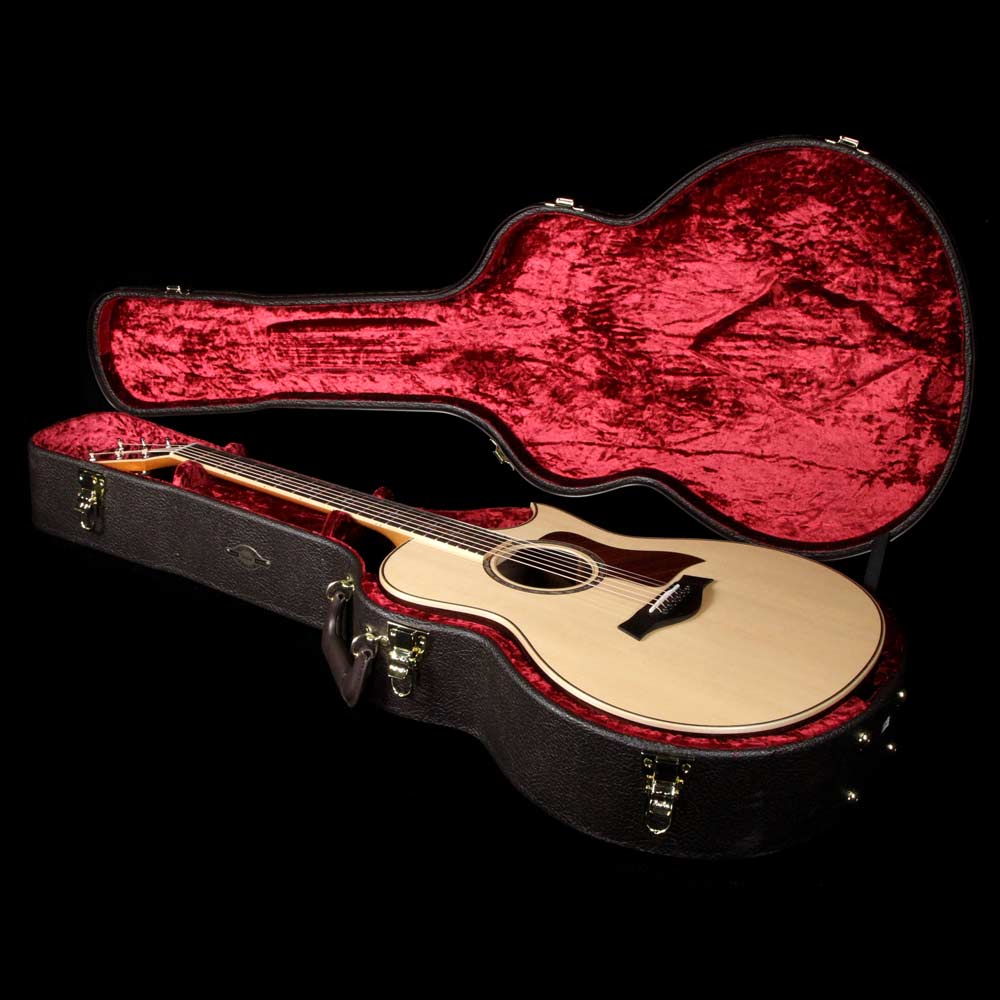 Taylor 816ce Limited Edition Florentine Cutaway Grand Symphony Acoustic Guitar Natural — 7