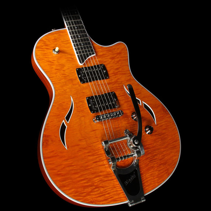Taylor T3/B Flame Maple Electric Guitar with Bigsby Transparent Orange