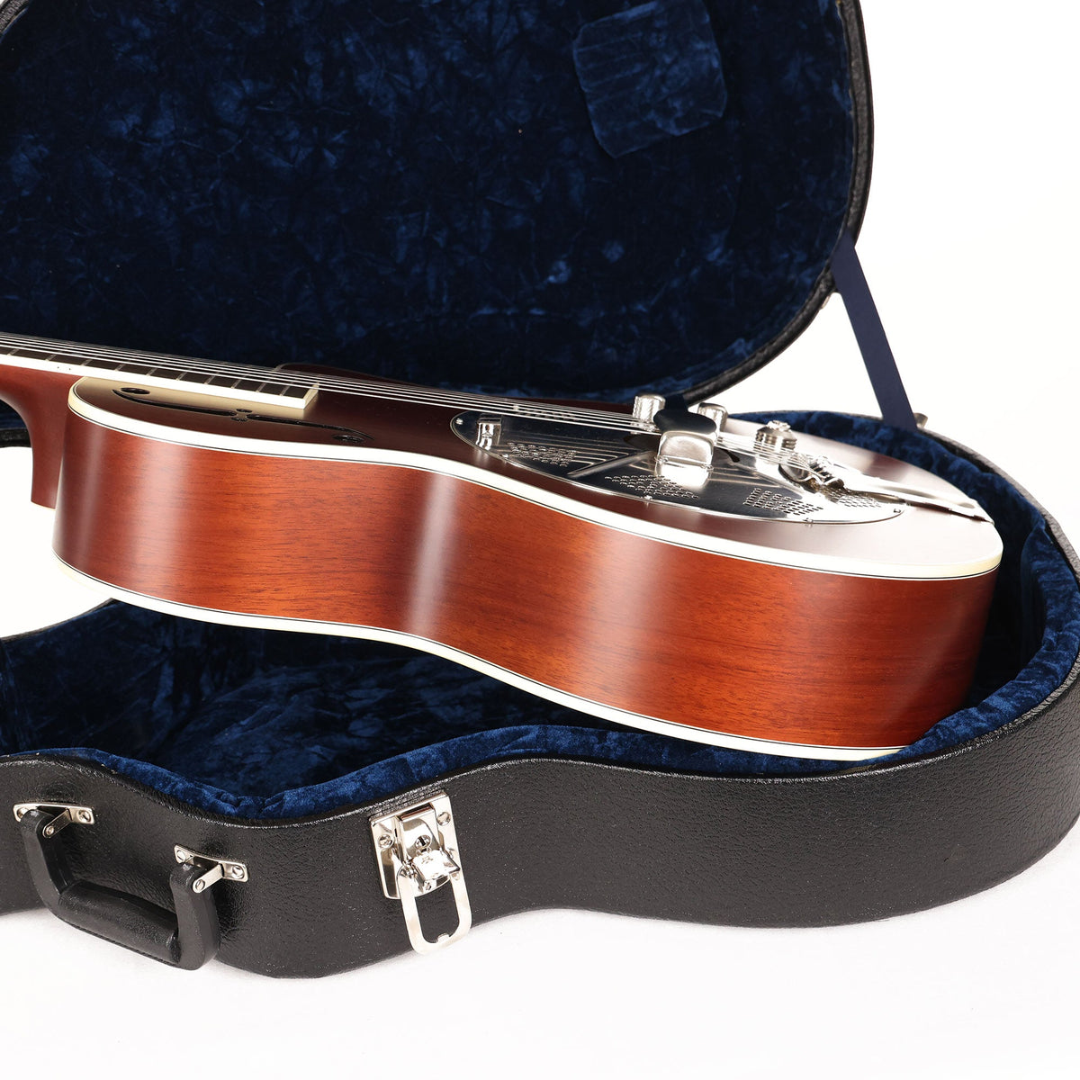 National El Trovador Cutaway Resonator Acoustic-Electric Natural Used — 7