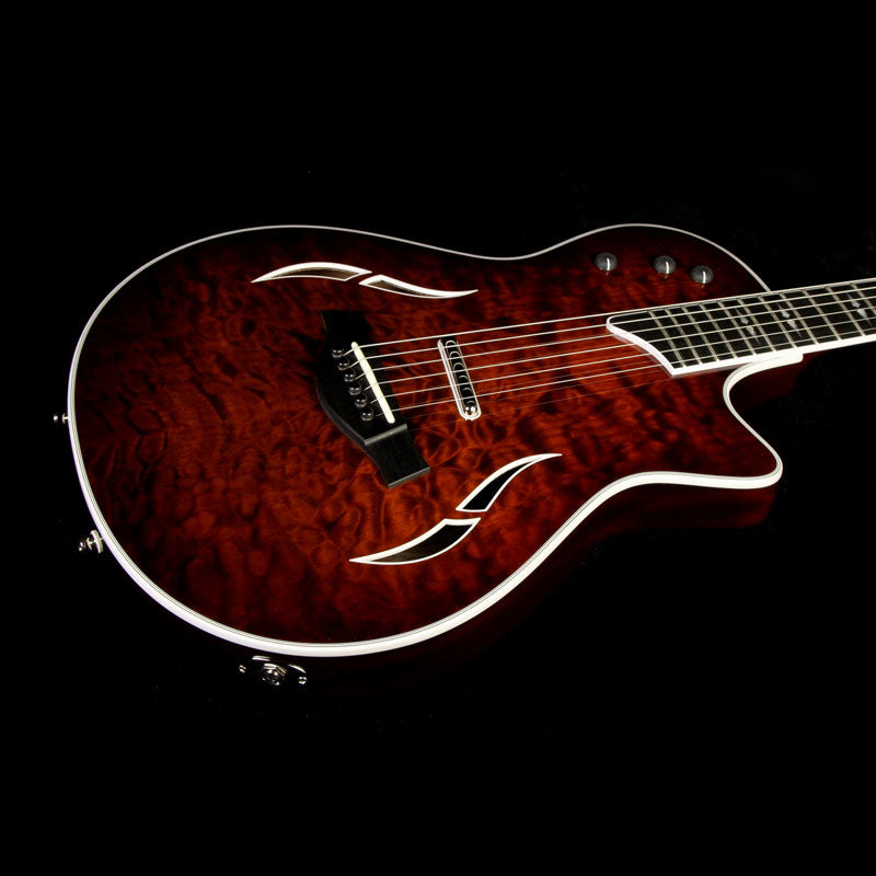 Used Taylor T5z Pro Acoustic-Electric Guitar Molasses Sunburst — 6