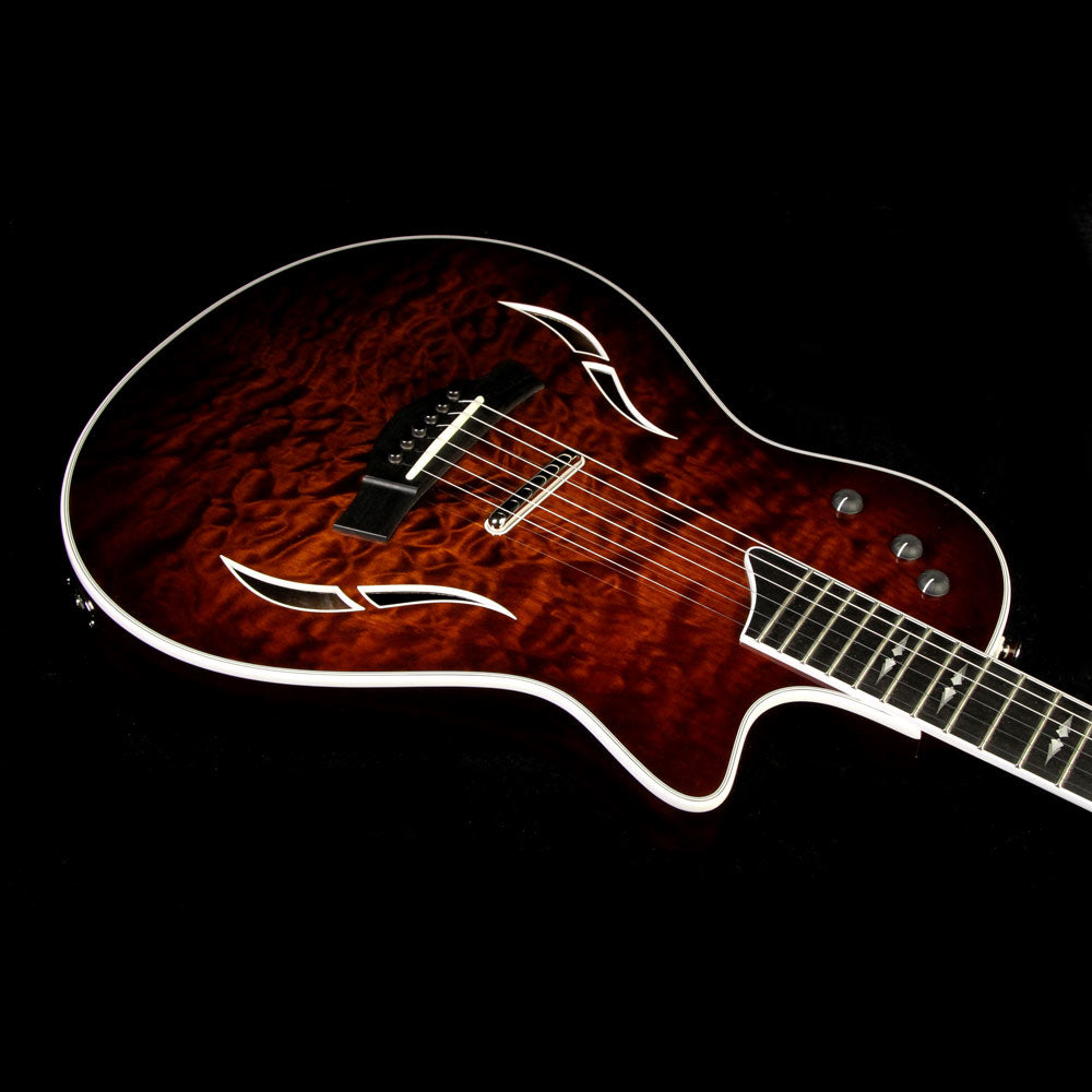 Used Taylor T5z Pro Acoustic-Electric Guitar Molasses Sunburst — 7