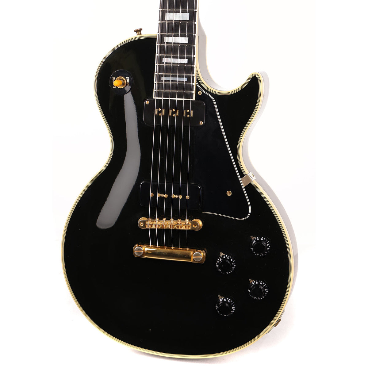 1992 Gibson 1954 Les Paul Custom Reissue Ebony — 7