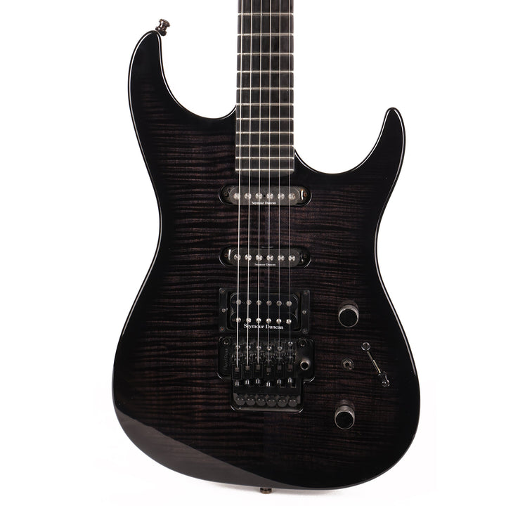 1992 Fender Custom Shop Set-Neck Stratocaster FRT Transparent Black