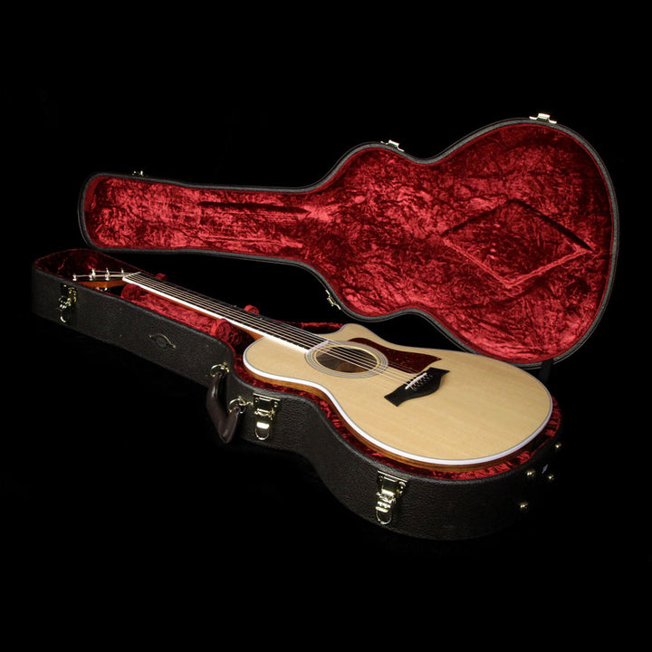 Taylor 412ce Grand Concert Acoustic-Electric Guitar Natural