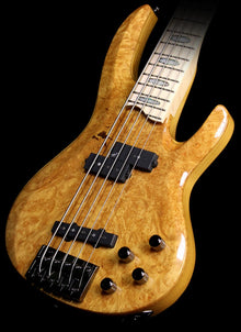 Used ESP LTD RB-1005BM Burled Maple Five-String Electric Bass Honey Natural