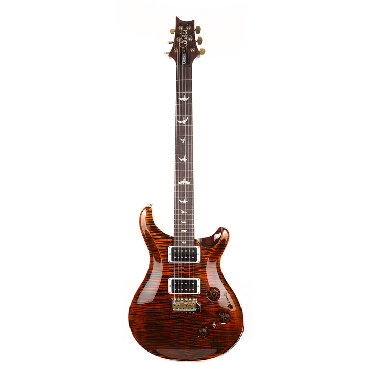 PRS Custom 24 Piezo 10-Top Orange Tiger 2019