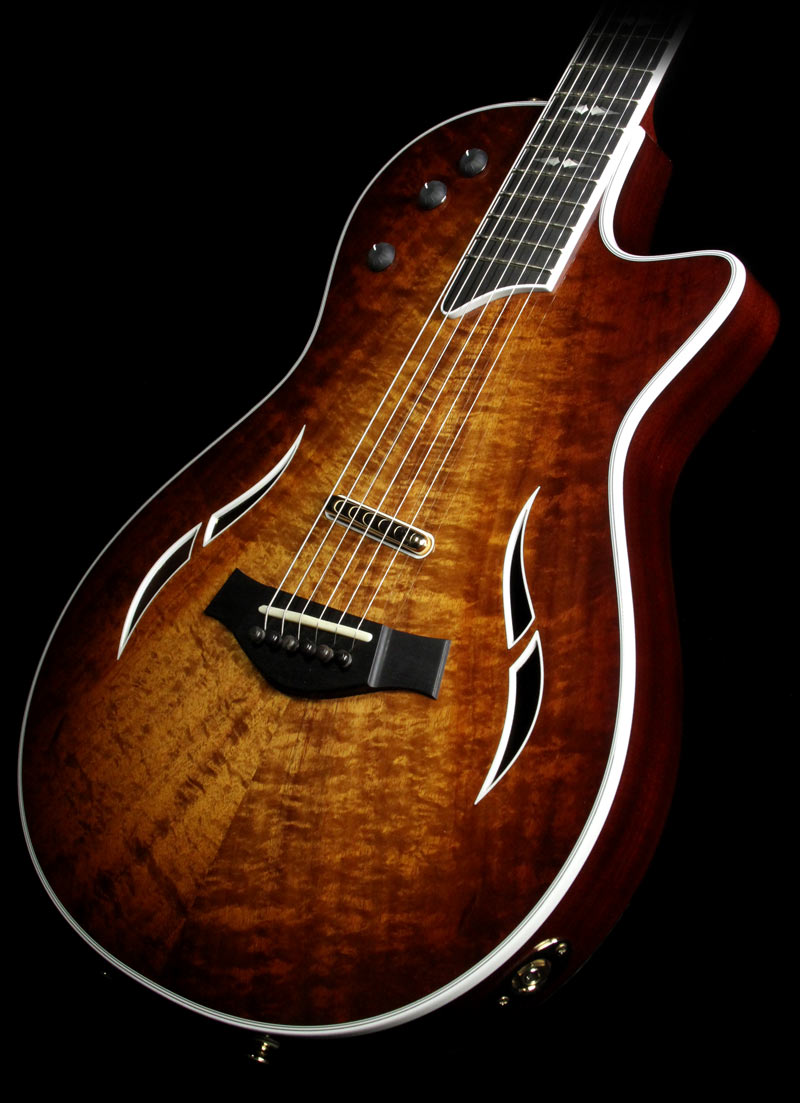 Used 2015 Taylor T5z Custom Koa Electric Guitar Shaded Edgeburst — 1
