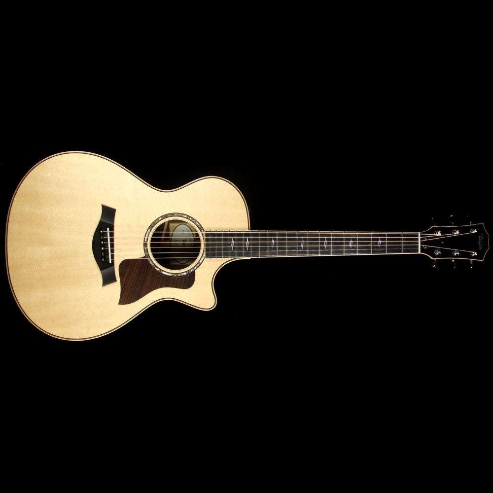 Used Taylor 812ce Brazilian Rosewood Edition Acoustic Guitar Natural — 2