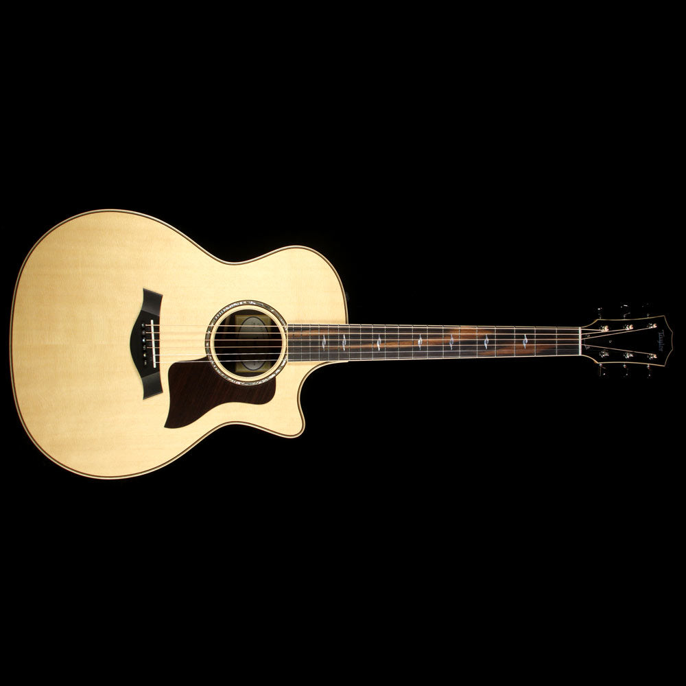 Taylor 814ce Grand Auditorium Brazilian Rosewood Limited Edition Acoustic Guitar Natural — 2