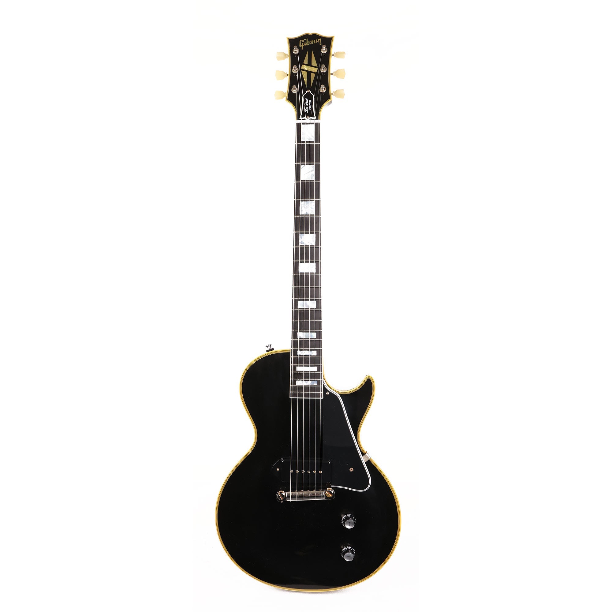 Gibson Custom Shop 1954 Les Paul Custom Senior VOS Ebony Made 2