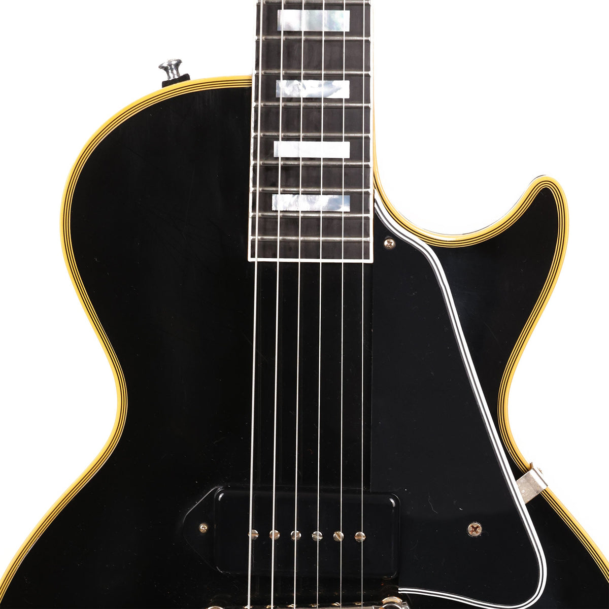 Gibson Custom Shop 1954 Les Paul Custom Senior VOS Ebony Made 2 Measure 2023 — 6