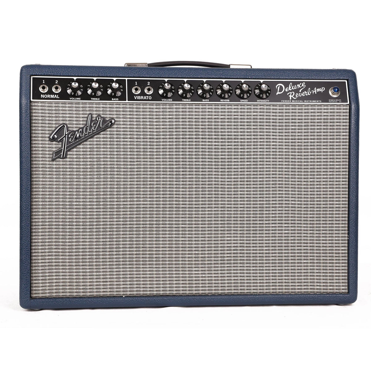Fender Limited Edition '65 Deluxe Reverb Navy Blue Used — 2