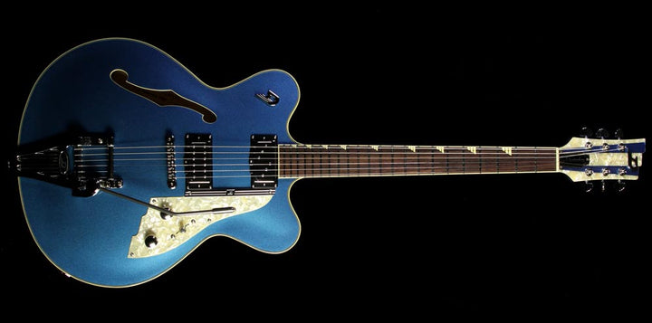 Used 2014 Duesenberg Fullerton Elite Catalina Electric Guitar Blue