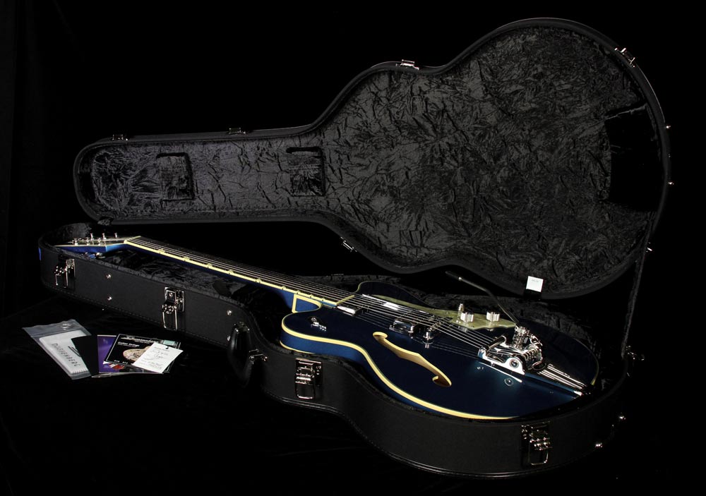 Used 2014 Duesenberg Fullerton Elite Catalina Electric Guitar Blue — 5